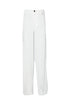 Eco-sustainable white francoise trousers