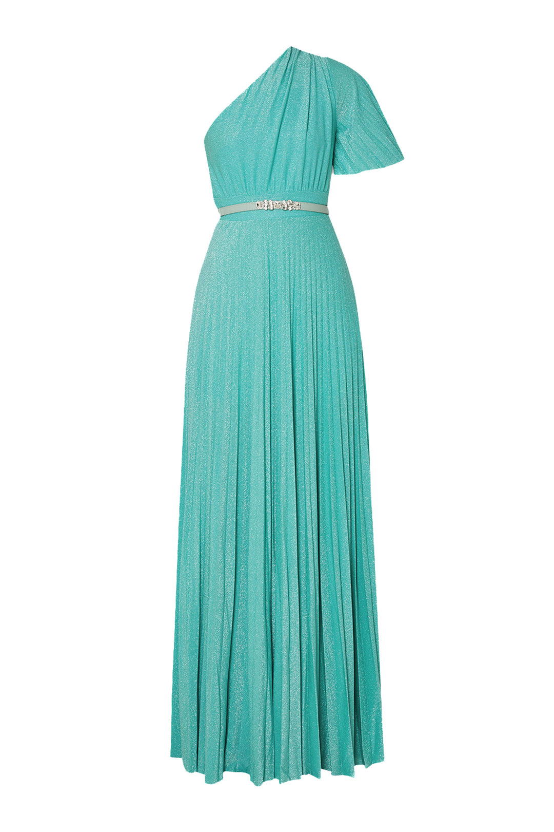 LIU JO Aqua green pleated formal dress CA3280J1894 | Mancinelli 1954 LIU JO Aqua green pleated formal dress CA3280J1894 | Mancinelli 1954