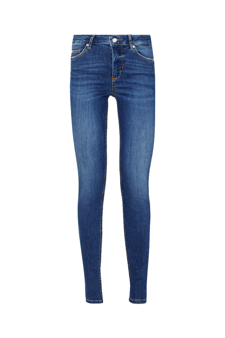 LIU JO Jeans skinny Bottom Up a vita alta in denim stretch scuro - Mancinelli 1954