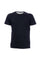 Plain black cotton T-shirt