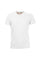 T-shirt bianca tinta unita in cotone