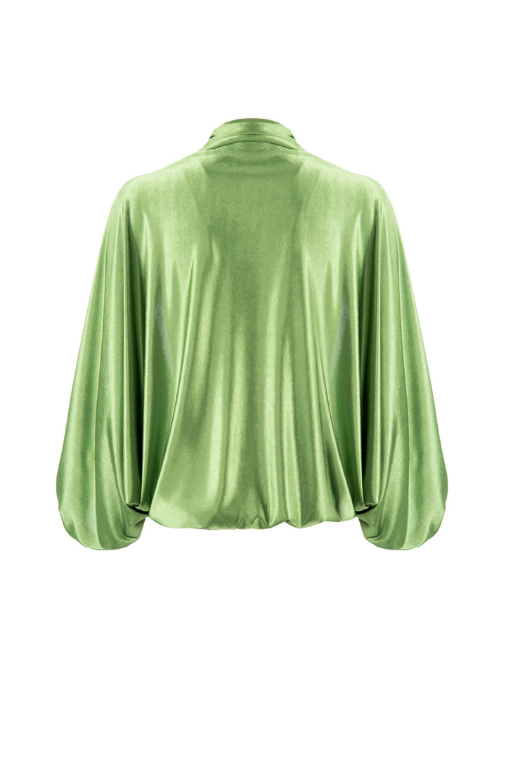 NENETTE Coprispalle “ZANTE” verde kiwi in jersey lucido - Mancinelli 1954