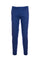 Pantalone chinos “MUCHA10” blu royal in cotone tencel con risvolto