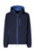 Veste imperméable bleu marine DAVID deux couches avec capuche