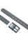 Plain gray basic belt in rubber