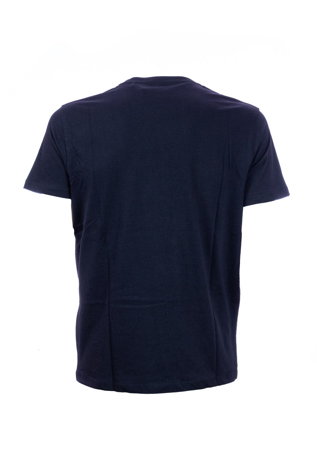 U.S. POLO ASSN. T-shirt blu navy in cotone con logo ricamato sul petto - Mancinelli 1954