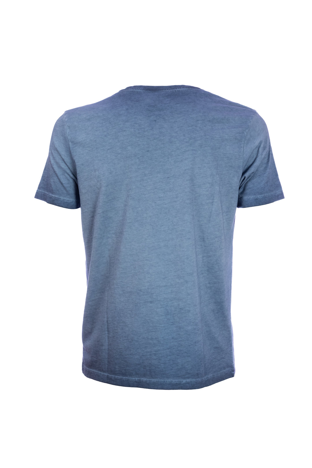 W-POSTAGE T-shirt blu in cotone con stampa “aloha” - Mancinelli 1954